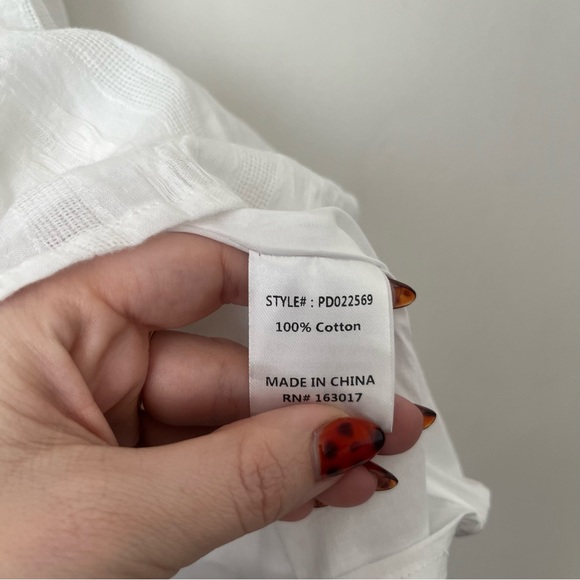 Princess Polly Lorinda White A-line Mini Dress 4 - Picture 9 of 10